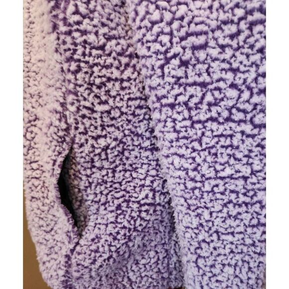 O4 Victory Outfitters warm purple sherpa 1/4 zip Jacket - Picture 3 of 9
